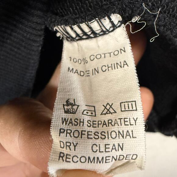 HGC Apparel Black By Popular Demand Small Pullover Sweatshirt Graphic BLM Cotton - Picture 8 of 9